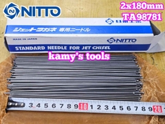 Đũa gõ rỉ 2x180mm Nitto TA98781