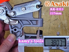 Kìm bấm đột lỗ cố định nối khung xương thạch cao Asaki 10 inch AK-8313