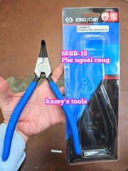 Kìm mở phe trong ngoài đầu cong 10 inch Kingtony 68HB-10 68SB-10