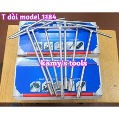 Cần tuýp chữ T loại dài sâu Kingtony 6mm 7mm 8mm 9mm 10mm 12mm 13mm 14mm 17mm 118406M 118407M 118408M 118409M 118410M 118412M 118413M 118414M 118417М