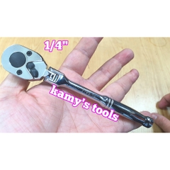 Cần siết tự động đầu lắc léo 1/4" Kingtony model 2789-06F