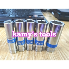 Đầu tuýp dài lỗ 1/4" dài 50mm Top Standard