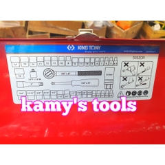 Bộ tuýp Kingtony 39 chi tiết 5032CR 1/4 inch và 3/8 inch