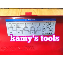 Bộ Đầu Tuýp Lục Giác 9 Chi Tiết Kingtony 4110pr