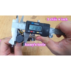 Cảo 3 chấu 4 inch Wetools Chrome Vanadium, Vam 3 chấu 4 inch