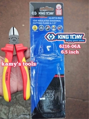 Kìm cắt cách điện 1000V Kingtony 6 inch model 6216-06A