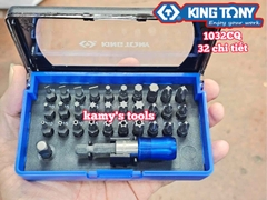 Bộ mũi vít Kingtony 32 chi tiết model 1032CQ