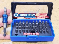 Bộ mũi vít Kingtony 32 chi tiết model 1032CQ