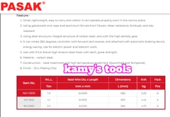 Kích Căng Cáp Psk 1 Tấn 1.5 tấn 2 tấn Chiều Dài Cáp 1 Mét (Pa Lăng Lắc Cáp, Lắc Cáp)