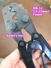 Kìm Bấm Cos 25mm Fasen Hs-22 5.5-22mm2