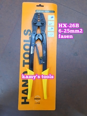 Kìm Bấm Cos Lục Giác Hx-26b Fasen, Kềm bấm cos