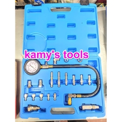 Thiết Bị Đồng Hồ Đo Kiểm Tra Áp Suất Nén Xi Lanh Xilanh Động Cơ Dầu Diesel Xe Ô Tô Xe Tải TU-15A