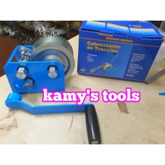 Tời Quay Tay 3 Nhông 1 Tấn 2500lbs Hw2500 Cáp 7.6 Mét