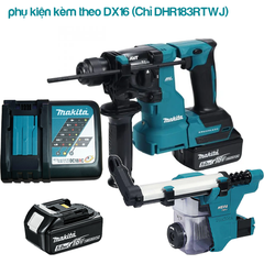 Máy khoan bê tông dùng pin 18v Makita DHR183RTWJ
