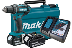 Máy khoan búa và vặn vít dùng pin 18v Makita DHP482RFE