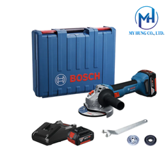 Máy mài góc dùng pin 18V Bosch GWS 18V-8 Set (2 Pin 4.0Ah, 1 Sạc) 100mm