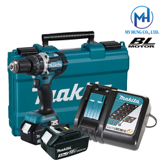 Máy khoan búa và vặn vít dùng pin 18V Makita DHP487RFJ