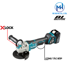Máy mài góc dùng pin 18v Makita DGA519RTJ(125MM)