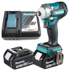 Máy siết bu lông dùng pin 18v Makita DTW300FJX4