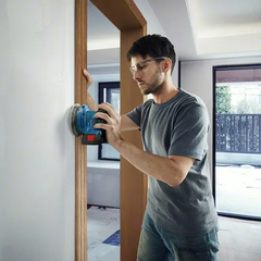 Máy chà nhám rung dùng pin 18v Bosch GEX 185-LI (Thân máy)