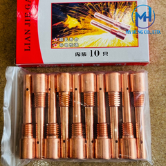 Khớp nối bép hàn Mig 500A - Ren trong (Đồng)