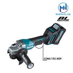Máy mài góc dùng pin 40V Makita GA013GM201(125MM)