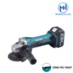 Máy mài góc dùng pin 18v Makita DGA402RME(100MM)