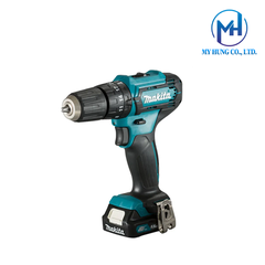 Máy khoan búa và vặn vít dùng pin 12v Makita HP333DSYE