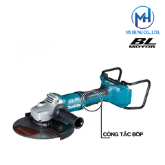 Máy mài góc dùng pin 18Vx2 Makita DGA900Z(230MM/Thân máy)