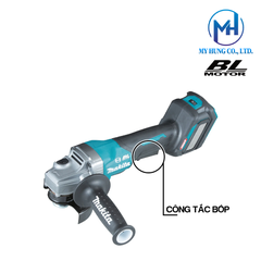 Máy mài góc dùng pin 40V Makita GA027GZ(100MM/Thân máy)