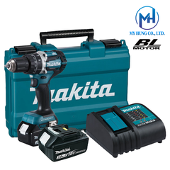 Máy khoan và vặn vít dùng pin 18v Makita DDF485SFE