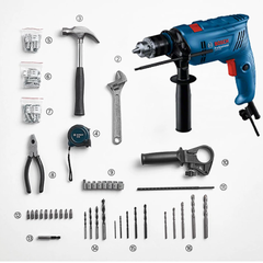 Máy khoan động lực Bosch GSB 600 (600W/SET 100 phụ kiện)