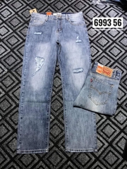 Quần jean ống suông nam 6993