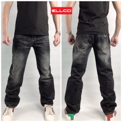 Quần jean ống suông nam