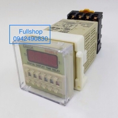 Rơ le thời gian, relay thời gian, timer đảo chiều OMRON DH48S-S