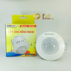 Công tắc cảm ứng hồng ngoại tự bật tắt đèn khi người tới lắp âm trần kawasan SS302
