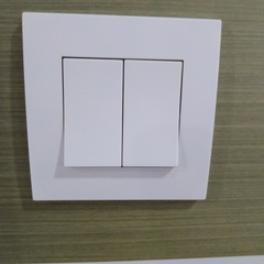 Bộ công tắc đôi 1 chiều 16AX Schneider Series Vivace KB32_1_WE