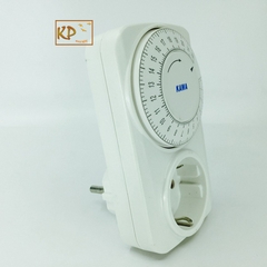 Công tắc thời gian, ổ cắm hẹn giờ cơ lùi (hẹn giờ sạc điện thoại, máy tính, sạc xe,..) Kawasan TG15