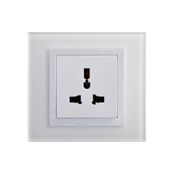 Module ổ cắm 3 chấu đa năng Simon V8