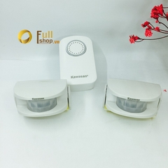 Chuông cảm ứng báo khách, báo động không dây 2 đầu cảm ứng 1 chuông Kawa I287-D28