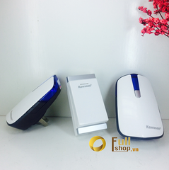 Chuông không dây cao cấp 2 nút nhấn 2 vị trí, nút nhấn không pin chống nước kawa 02DB818