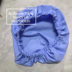 Mũ vải blouse chùm đầu cho nhân viên, công nhân, tạp vụ, bếp