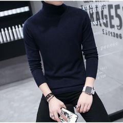 Áo len nam, áo len cổ cao nam kiểu dáng Hàn Quốc