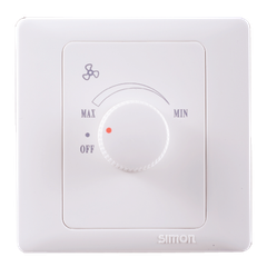 Bộ chiết áp quạt mặt vuông công suất 200W Simon Series 50 45E201