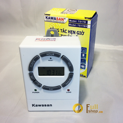 Công tắc hẹn giờ kỹ thuật số hẹn giờ tắt mở thiết bị điện kawa TS17BS