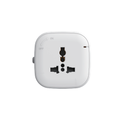 Ổ cắm đơn 3 chấu đa năng 13A vuông màu trắng Simon Track Socket MTS1189