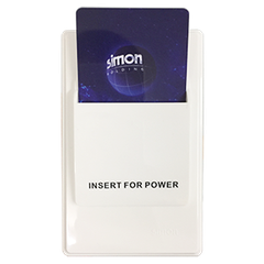 K1- Hạt Công tắc thẻ từ (Trắng) Simon K1601