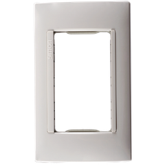 Khung viền dọc, mặt ba công tắc ổ cắm Simon Series 52 520