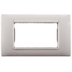 Khung viền ngang, mặt ba công tắc ổ cắm Simon Series 52 521