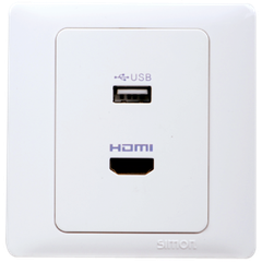 Ổ cắm USB và HDMI Simon Series 50 55494